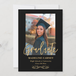 Anuncio Superposición de script de moda   Dos Graduaciones