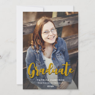 Anuncio Superposición de script de moda   Dos Graduados De