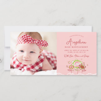 Anuncio Sweet Petite Pink Blossoms Bebé Foto Nacimiento