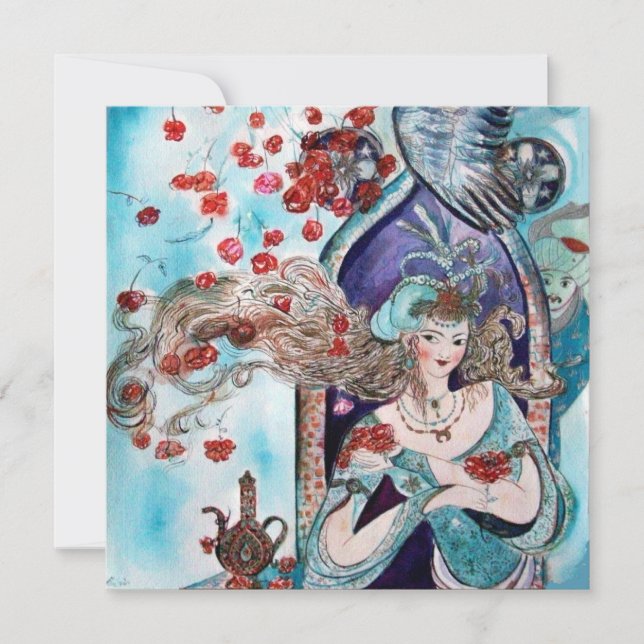 Anuncio TALLA DE LA CARA TURCA, rosa blanco azul brillante (Anverso)