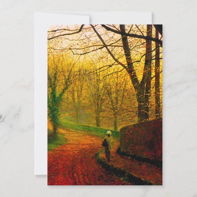 Anuncio Tarde de noviembre Stapleton Park Grimshaw (Anverso)