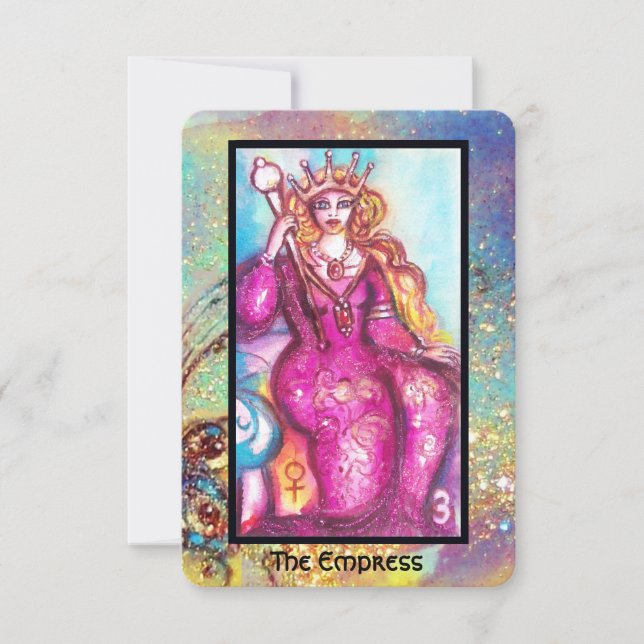 ANUNCIO TAROS DE LAS SOMBRAS PERDIDAS / EL EMPRESS (Anverso)