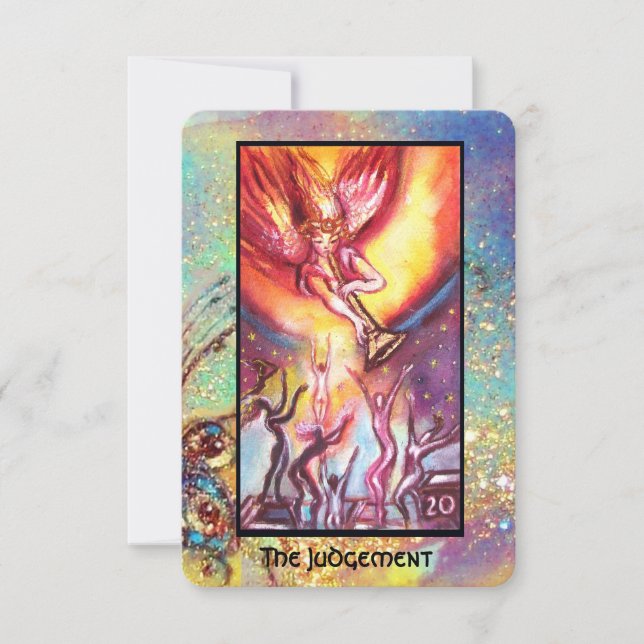 ANUNCIO TAROS DE LAS SOMBRAS PERDIDAS / EL JUICIO (Anverso)