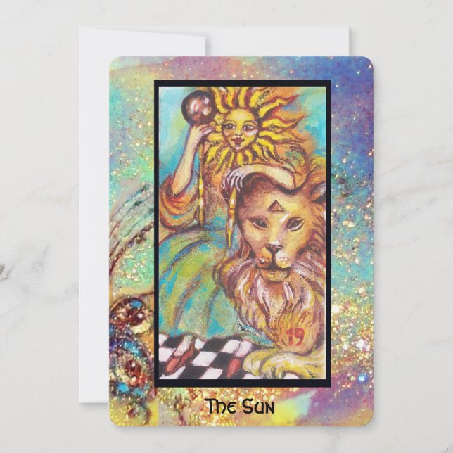 ANUNCIO TAROS DE LAS SOMBRAS PERDIDAS / EL SOL (Anverso)