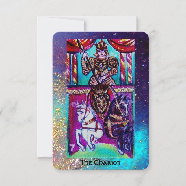 Anuncio TAROS DE LAS SOMBRAS PERDIDAS / LA CHARIOT Pearl (Anverso)