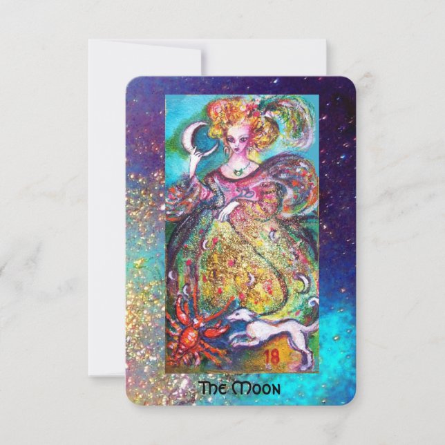 ANUNCIO TAROS DE LAS SOMBRAS PERDIDAS / LA DAMA DE LA LUNA (Anverso)