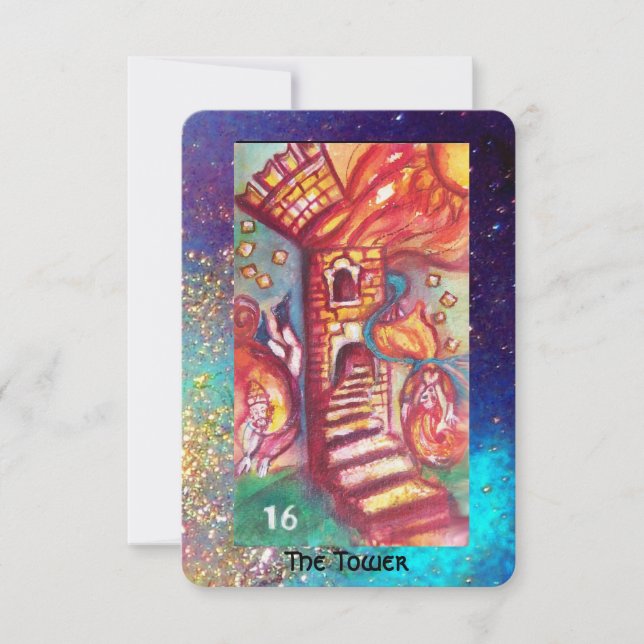 Anuncio TAROTES DE LAS SOMBRAS PERDIDAS / LA TORRE Pearl (Anverso)