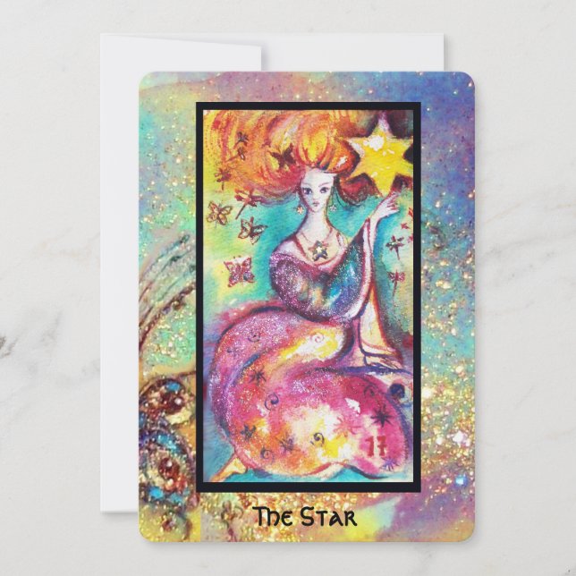 ANUNCIO TAROTS DE LAS SOMBRAS PERDIDAS / LA ESTRELLA (Anverso)