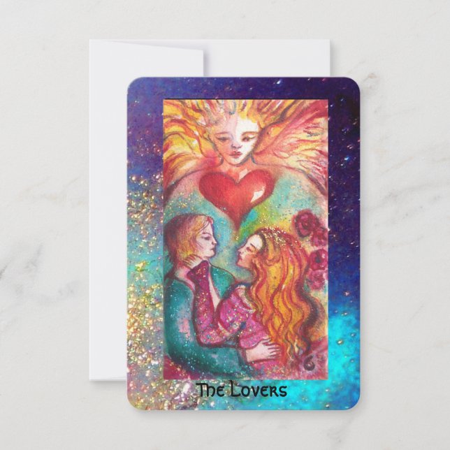 Anuncio TAROTS DE LAS SOMBRAS PERDIDAS / LOS AMANTES Perla (Anverso)