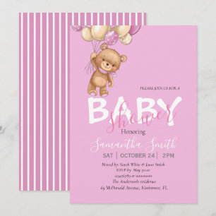 Anuncio ¡Te invitan a un Baby Shower de Boho Bear!