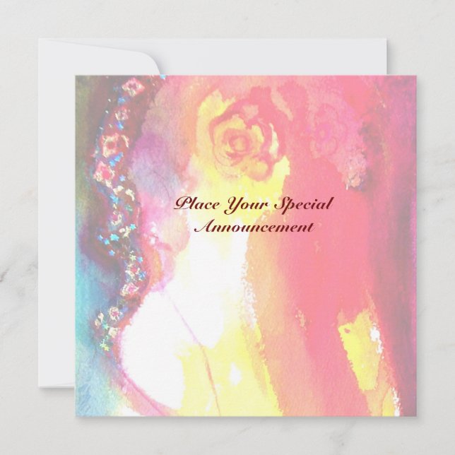 Anuncio TERCERA MÁSCARA baile de máscaras, oro rojo amaril (Anverso)