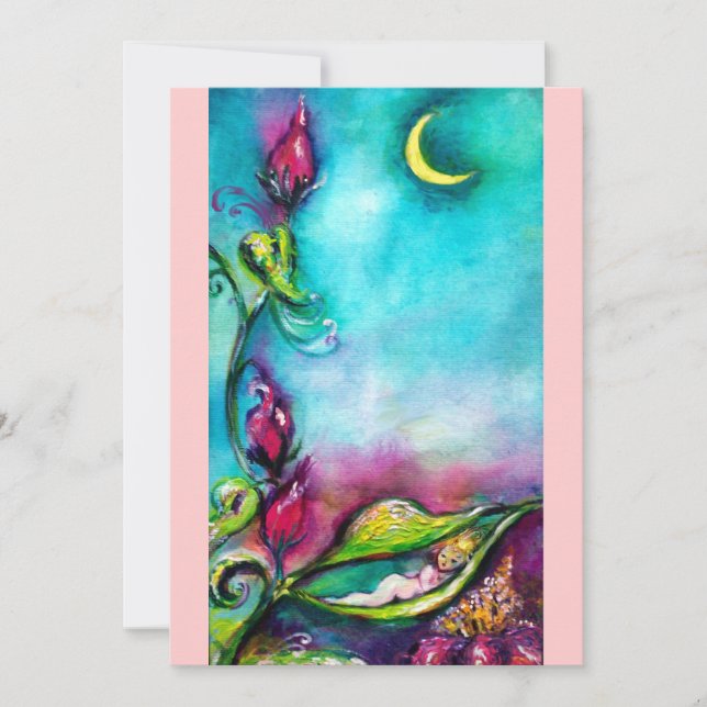 Anuncio ThUMBELINA azul rosa rojo oro metálico (Anverso)