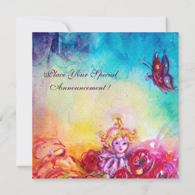 ANUNCIO THUMBELINA,TAPA DE FLORES Y MARIPOSA (Anverso)