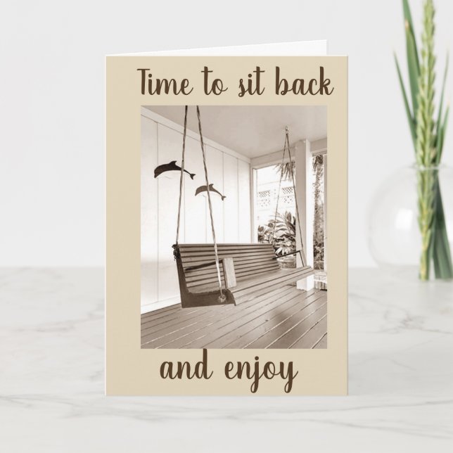 Anuncio TIEMPO PARA SENTARSE/DISFRUTAR **NUEVA CASA** (¿Ca (Anverso)