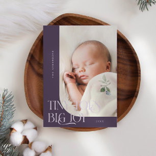 Anuncio Tiny Toes Big Joy Plum Foto Nacimiento