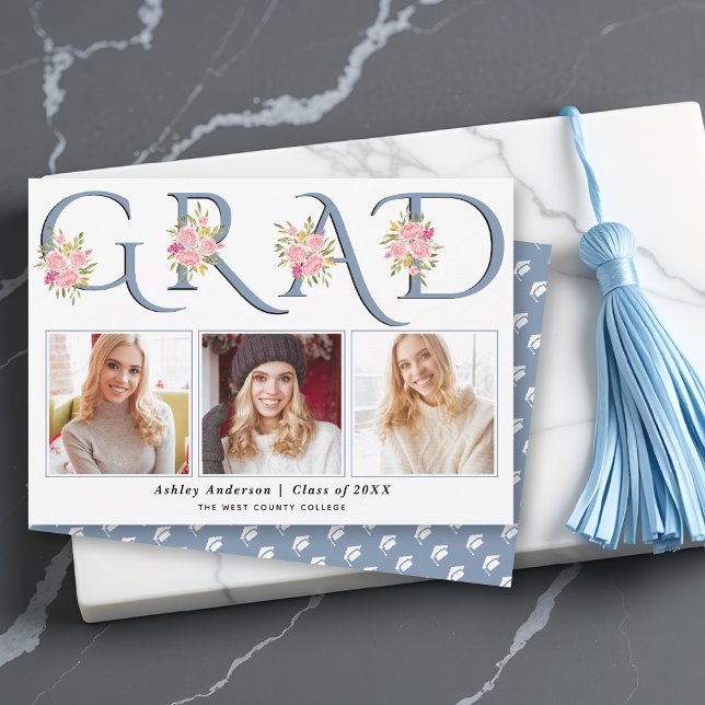 Anuncio Tipografía azul turbia GRAD rosa foto (Subido por el creador)