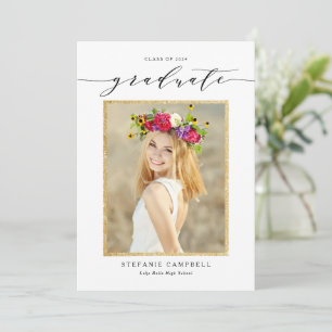 Anuncio Título de Graduación de la Clase de 2025 con Letra