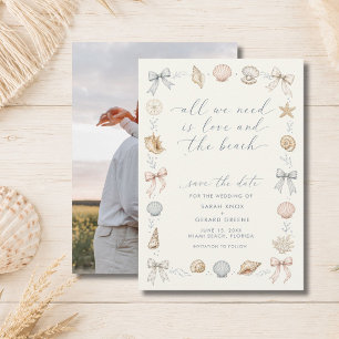 Anuncio Todo lo que necesitamos es amor & Boda de Playa Gu