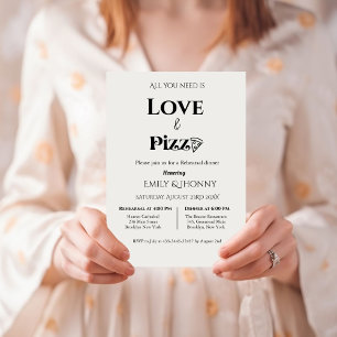 Anuncio Todo lo que necesitas es amor y comida para ensaya
