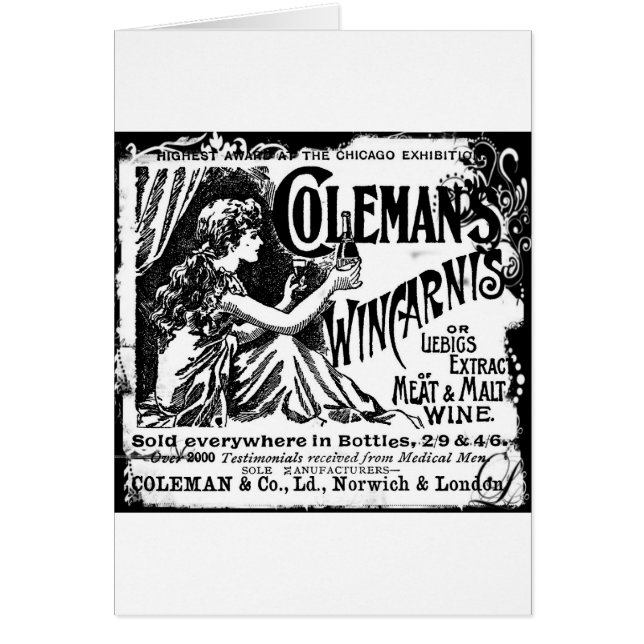 Anuncio tónico de Wincarnis (Frente)