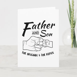 Anuncio Topetón del puño del padre y del hijo