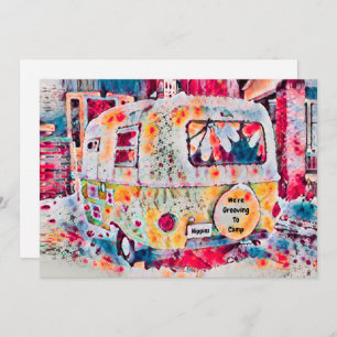 Anuncio Trailer de viaje cuto Camper retro vintage