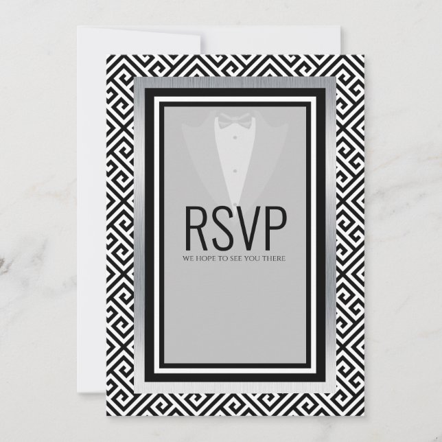 Anuncio Traje negro y plateado para despedida de soltero p (Anverso)