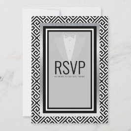 Anuncio Traje negro y plateado para fiesta de soltero pers