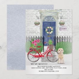 Anuncio Trasladando la puerta de la bicicleta de Cockapoo 