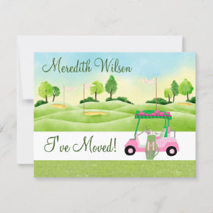 Anuncio Trasladé el carrito de golf Verdes el movimiento d