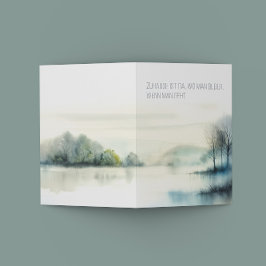 Anuncio Trauerkarte "Zuhause"