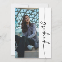 TRENDY PRESUPUESTO FORMAL Foto Graduación Invitaci