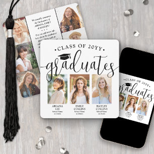 Anuncio Triple graduación 3 Collage de fotos conjunto de g