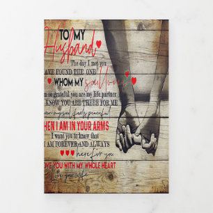 Anuncio Tríptico A mi marido presente   Lovely New Home Gift