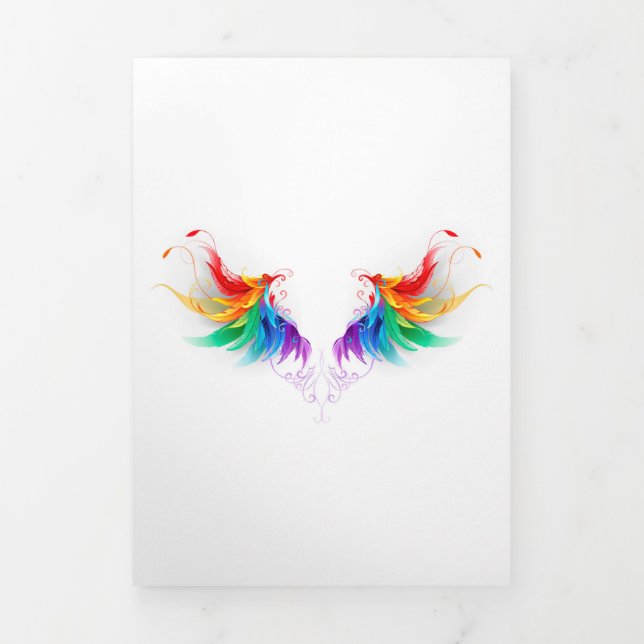 Anuncio Tríptico Alas del arco iris fluidas (Foto de portada)