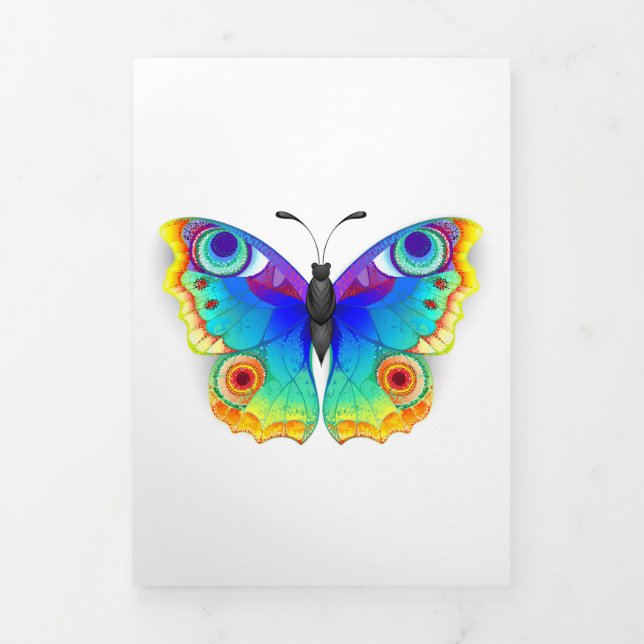 Anuncio Tríptico Arcoiris mariposa Peacock Eye (Foto de portada)