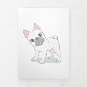 Anuncio Tríptico Cachorro de perro Regalo Para Los Amantes Del Pe