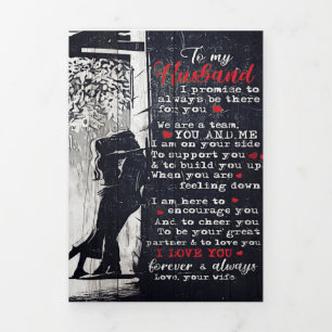 Anuncio Tríptico Carta a mi esposo Regalo lindo para mi esposo