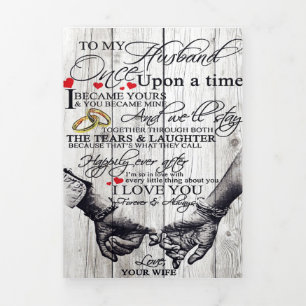 Anuncio Tríptico Citas divertidas para mi marido Regalo Para El M