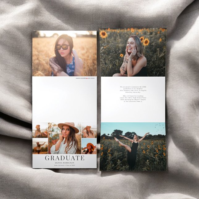 Anuncio Tríptico Graduate Modern 11 Photo (Subido por el creador)