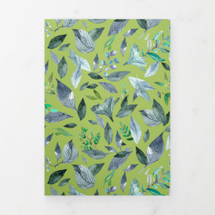 Anuncio Tríptico Hojas caídas de agua 6