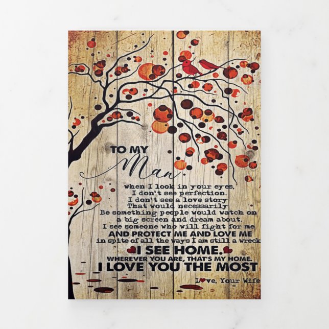 Anuncio Tríptico My Husband Gift | Letter For Him | (Foto de portada)