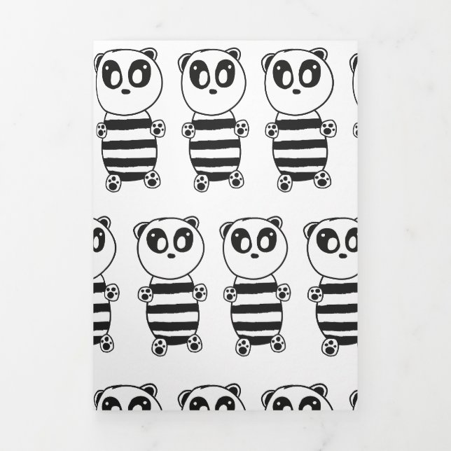 Anuncio Tríptico Niños Panda  (Foto de portada)