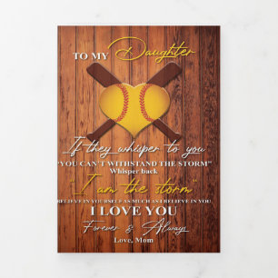 Anuncio Tríptico Para mi hija   Regalo lindo para mi hija