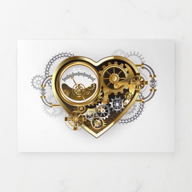 Anuncio Tríptico Steampunk Heart with a Manometer (Foto de portada)