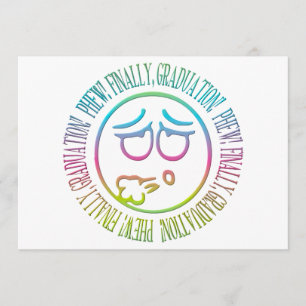 Anuncio ¡Uf! ¡Finalmente, Graduación!