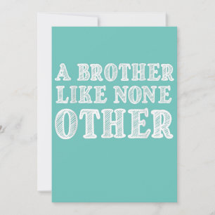 Anuncio Un Hermano Como Ningún Otro Gracioso Regalo De San