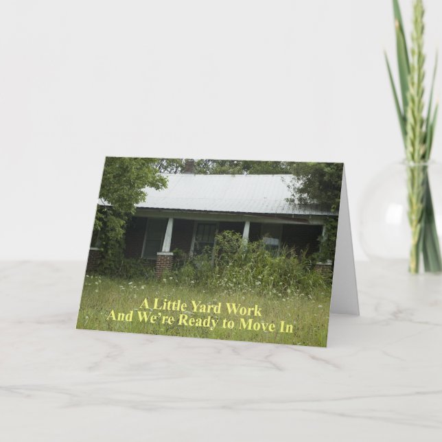 Anuncio Un pequeño trabajo de yard - Divertido cambio de d (Anverso)