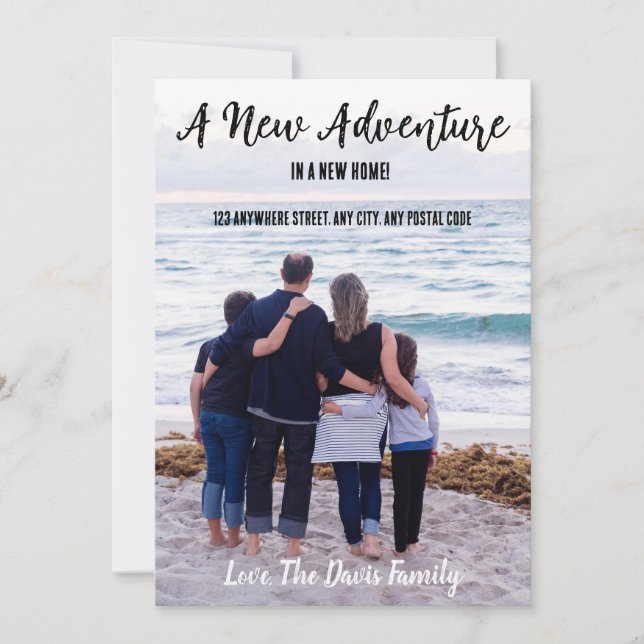 Anuncio ¡Una Nueva Aventura! (Anverso)