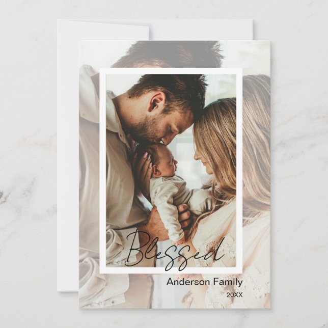 Anuncio Unique Photo on Photo Tabletop Plaque  Easel (Anverso)